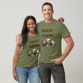 Black Belt In Napping Sloth T-shirt (Unisex)