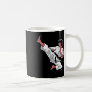 Black Belt Karate Fighter Koffiemok
