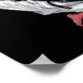 Black Belt Karate Fighter Poster (Hoek)