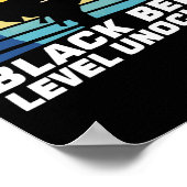 Black Belt Level ontgrendeld 5 Poster (Hoek)