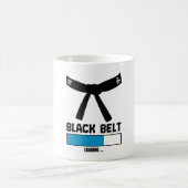 black belt loading martial arts karate Taekwondo Koffiemok (Center)