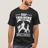 Black Belt Martial Training Karate Men Jiu Jitsu T-shirt (Voorkant)