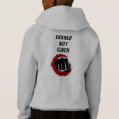 Black Belt Mindset Earned Not Given Karate (Achterkant)