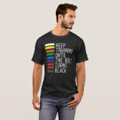 Black Belt Motivation Taekwondo Jiu Jitsu Karate T-shirt (Voorkant volledig)