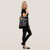 Black Belt Motivation Taekwondo Jiu Jitsu Karate Tote Bag (Op model)