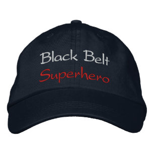 Black Belt Superhero Baseball Pet