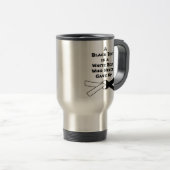 Black Belt Travel Mug Reisbeker (Voorkant rechts)