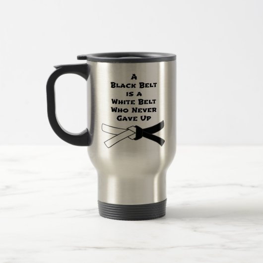 Black Belt Travel Mug Reisbeker (Links)