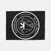Black Belt University Fleece Deken (Voorkant (Horizontaal))