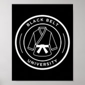 Black Belt University Poster (Voorkant)