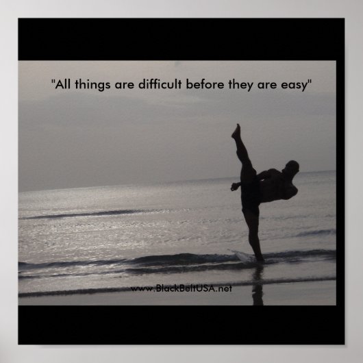 Black Belt USA Poster 2 (Voorkant)