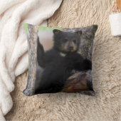 Black Beren Cub Lounging Kussen (Deken)