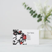 BLACK BERRIES SWIRLS VISITEKAARTJE (Staand voorkant)