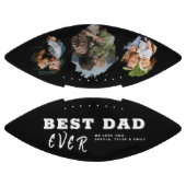Black Best Dad 3 Fotocollage Vaderdag American Football (Panelen)