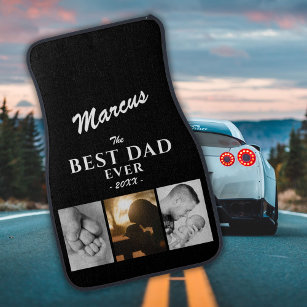 Black Best Dad over Father Day Keepslag 3 Foto Automat