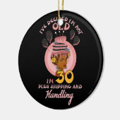Black Betty Birthday Boop Motivatie I_ve Decide Keramisch Ornament (Links)