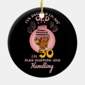 Black Betty Birthday Boop Motivatie I_ve Decide Keramisch Ornament (Achterkant)