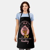 Black Betty Birthday Boop Motivatie I_ve Decide Schort (Gedragen)