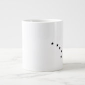 Black Big Dipper Grote Koffiekop (Voorkant)