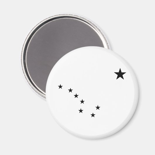 Black Big Dipper Magneet (Voorkant / Achterkant)