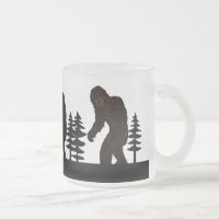 Black Big Foot Sasquatch Yeti Swamp Ape Cryptid