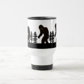 Black Big Foot Sasquatch Yeti Swamp Ape Cryptid Reisbeker (Center)