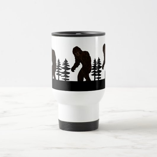 Black Big Foot Sasquatch Yeti Swamp Ape Cryptid Reisbeker (Center)