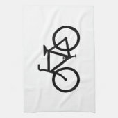 Black Bike Route Theedoek (Verticaal)