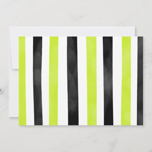 Black Bike Verjaardag Foto uitnodiging (Achterkant)