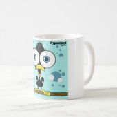 Black Bird 11 oz Classic White Mok (Voorkant rechts)