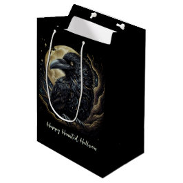 Black Bird Halloween Medium Cadeauzakje