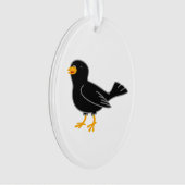 Black Bird Ornament (voorkant)