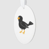 Black Bird Ornament (voorkant)