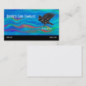 Black Bird Raven Visitekaartje (Voorkant / Achterkant)