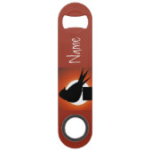 Black Bird Silhouette Sun Thunder_Cove Speed Flessenopener (Voorkant)