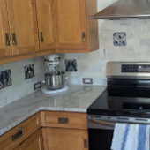 Black Birds Art Nouveau Vogel Art Deco BlackBirds Tegeltje