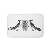 Black Birds Bath Mat (Voorkant)