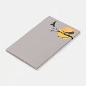 Black Birds Call of the Raven Post-it® Notes (Schuin)