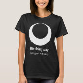 Black Birthingway Logo T-shirt (Voorkant)
