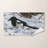 Black Bled Rocky Mountain-handdoekset Bad Handdoek (Handdoek)