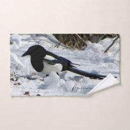 Black Bled Rocky Mountain-handdoekset Bad Handdoek