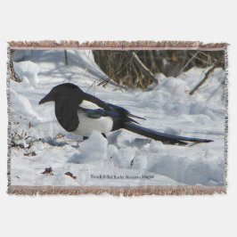 Black Bled Rocky Mountain Magpie-deegdeken Deken