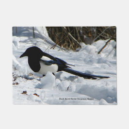 Black Bled Rocky Mountain Magpie-deurmat Deurmat
