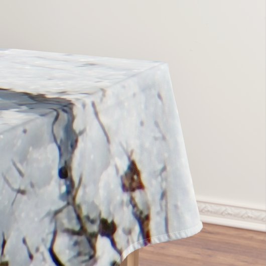 Black Bled Rocky Mountain Magpie-tafelkleed Tafelkleed (Voorbeeld)