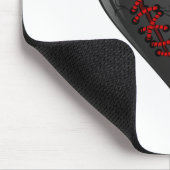 Black Bleeding Cut Open Broken Healing Heart Goth Muismat (Hoek)