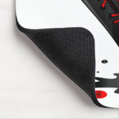 Black Bleeding Cut Open Broken Heart Goth Valentin Muismat (Hoek)