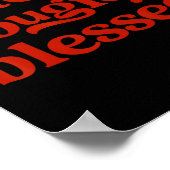 Black Blessed Black Geschiedenis Black Pride Black Poster (Hoek)