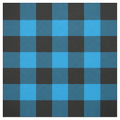 Black Blue Buffalo Pset Pattern | Lumberjack Stof (Swatch)