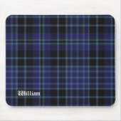Black & Blue Clark Tartan Pset Muismat (Voorkant)