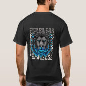 Black Blue Lion T-Shirt (Achterkant)